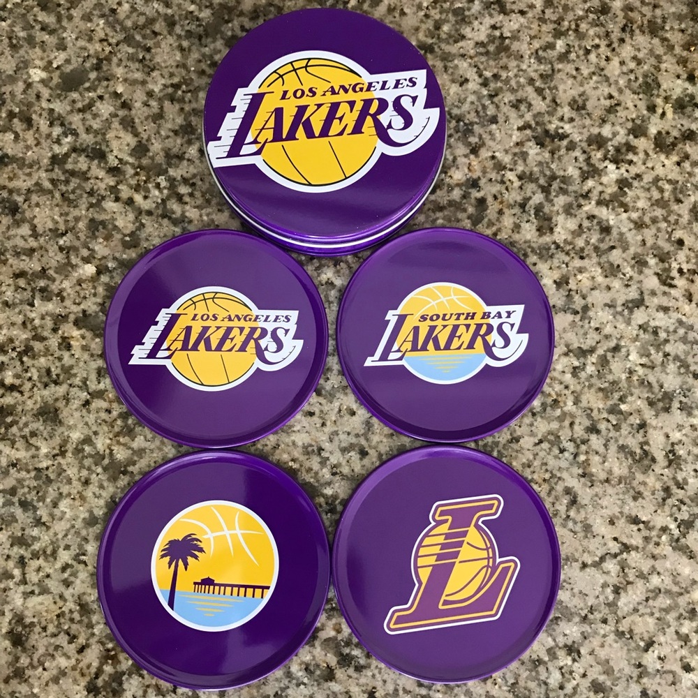 ❌SOLD❌LA Lakers coasters